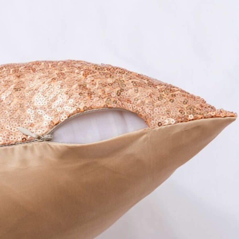 Rectangle sequin details pillowcase - Picture 3 of 4